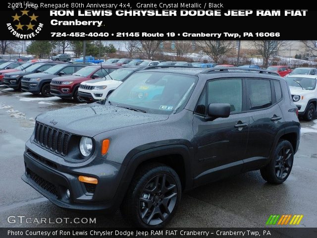 2021 Jeep Renegade 80th Annivesary 4x4 in Granite Crystal Metallic