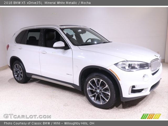 2018 BMW X5 xDrive35i in Mineral White Metallic