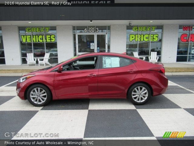 2016 Hyundai Elantra SE in Red