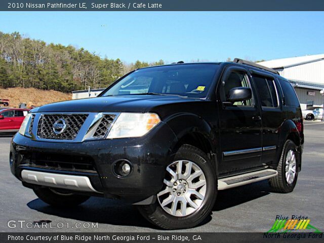 2010 Nissan Pathfinder LE in Super Black