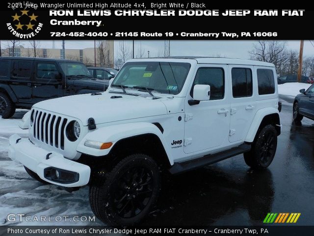 2021 Jeep Wrangler Unlimited High Altitude 4x4 in Bright White