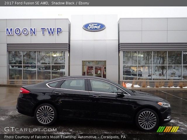 2017 Ford Fusion SE AWD in Shadow Black