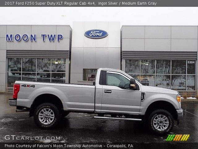 2017 Ford F250 Super Duty XLT Regular Cab 4x4 in Ingot Silver