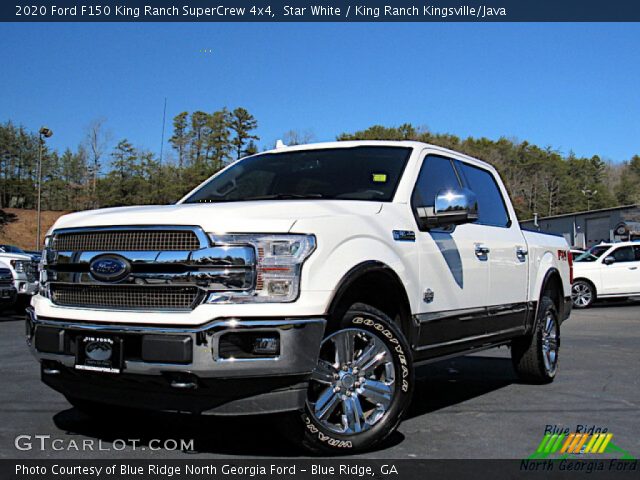 2020 Ford F150 King Ranch SuperCrew 4x4 in Star White