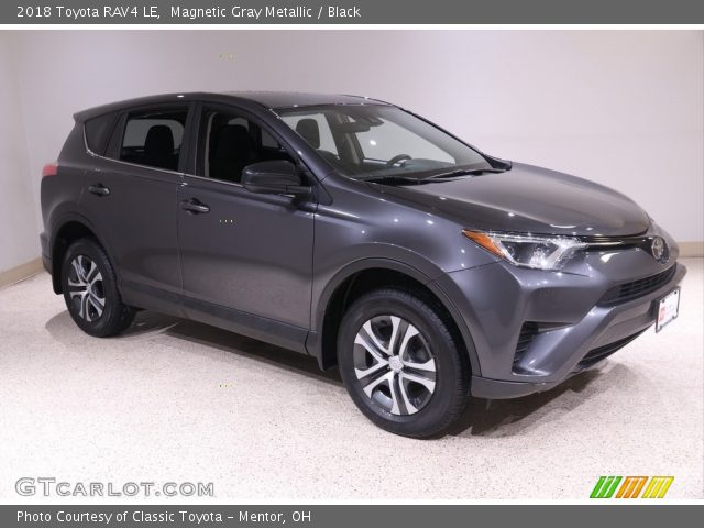 2018 Toyota RAV4 LE in Magnetic Gray Metallic