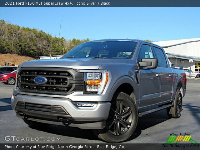 2021 Ford F150 XLT SuperCrew 4x4 in Iconic Silver