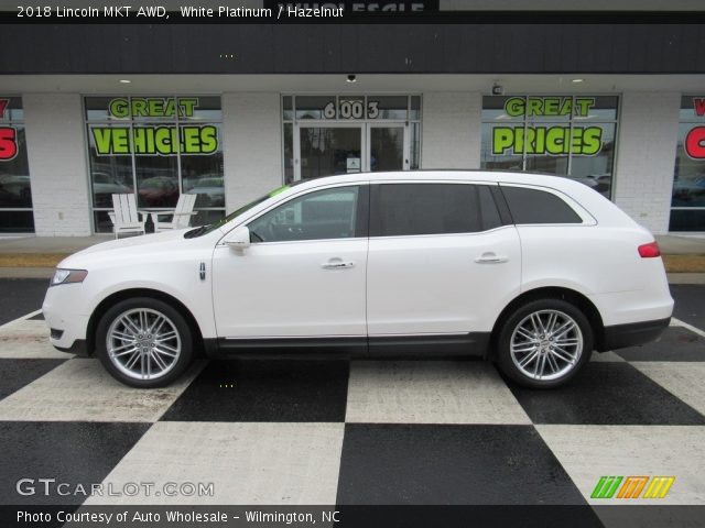 2018 Lincoln MKT AWD in White Platinum