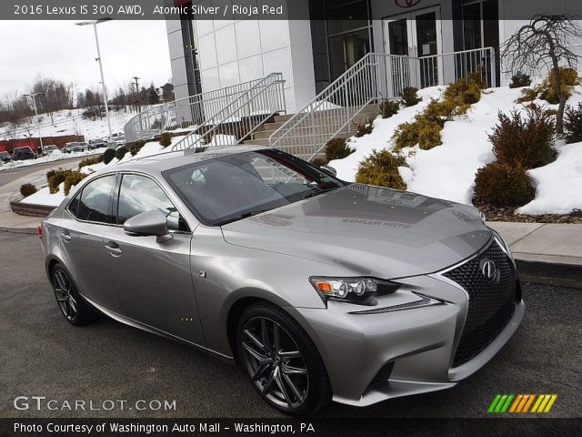 2016 Lexus IS 300 AWD in Atomic Silver