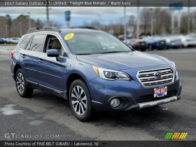 2017 Subaru Outback 2.5i Limited in Twilight Blue Metallic