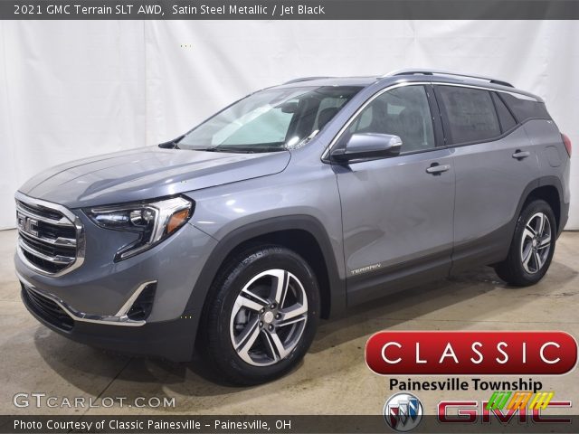 2021 GMC Terrain SLT AWD in Satin Steel Metallic