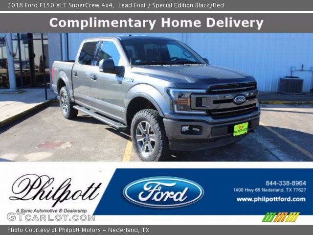 2018 Ford F150 XLT SuperCrew 4x4 in Lead Foot