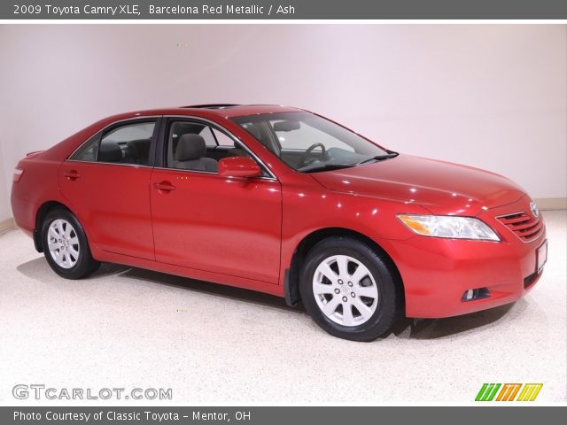 2009 Toyota Camry XLE in Barcelona Red Metallic