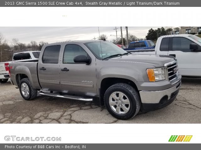 2013 GMC Sierra 1500 SLE Crew Cab 4x4 in Stealth Gray Metallic