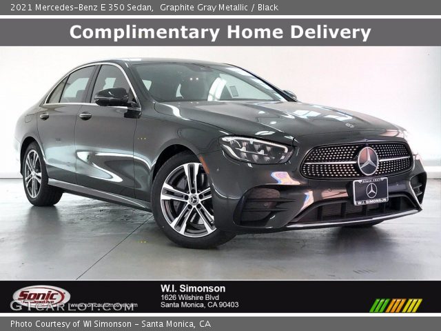 2021 Mercedes-Benz E 350 Sedan in Graphite Gray Metallic