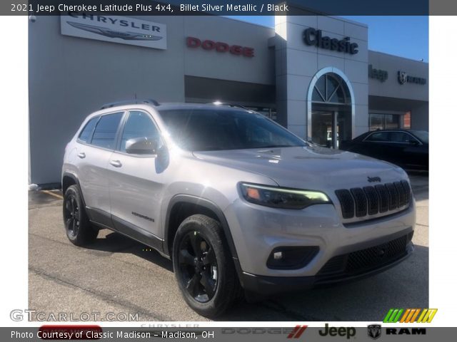 2021 Jeep Cherokee Latitude Plus 4x4 in Billet Silver Metallic