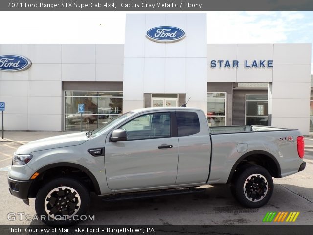 2021 Ford Ranger STX SuperCab 4x4 in Cactus Gray Metallic