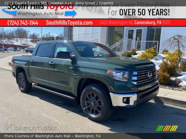 2021 Toyota Tundra SR5 CrewMax 4x4 in Army Green