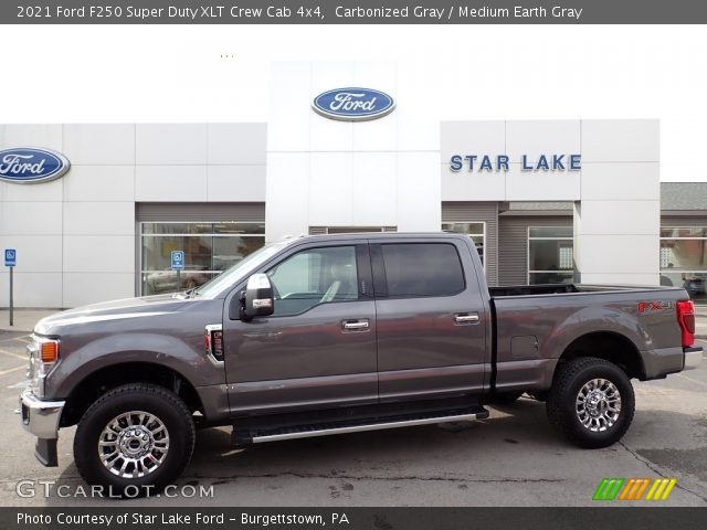 2021 Ford F250 Super Duty XLT Crew Cab 4x4 in Carbonized Gray