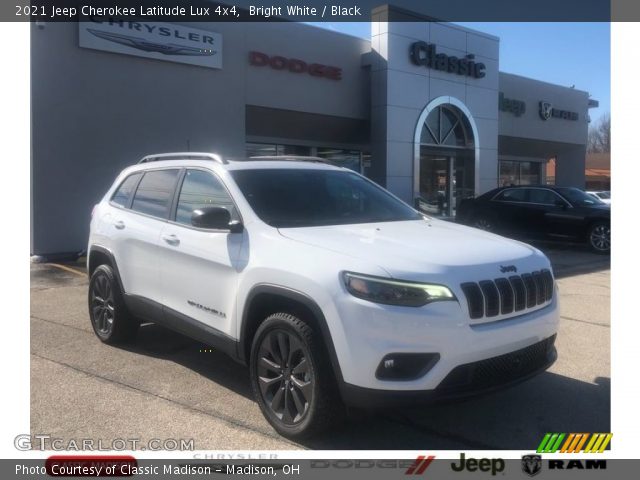 2021 Jeep Cherokee Latitude Lux 4x4 in Bright White