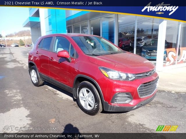 2021 Chevrolet Trax LS AWD in Crimson Metallic