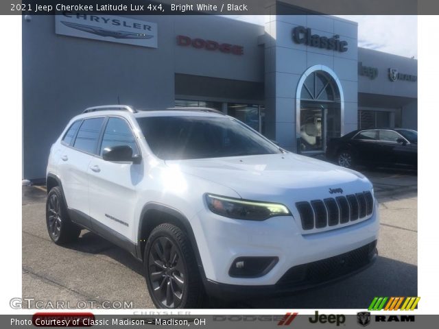 2021 Jeep Cherokee Latitude Lux 4x4 in Bright White