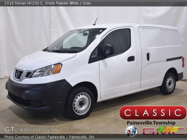 2019 Nissan NV200 S in Fresh Powder White