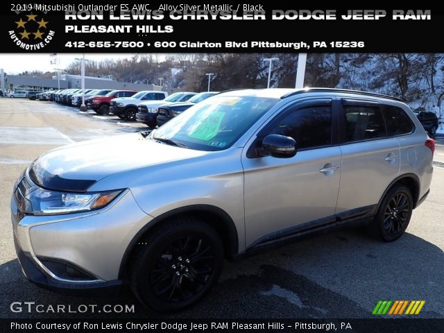2019 Mitsubishi Outlander ES AWC in Alloy Silver Metallic