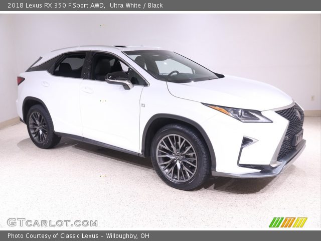 2018 Lexus RX 350 F Sport AWD in Ultra White