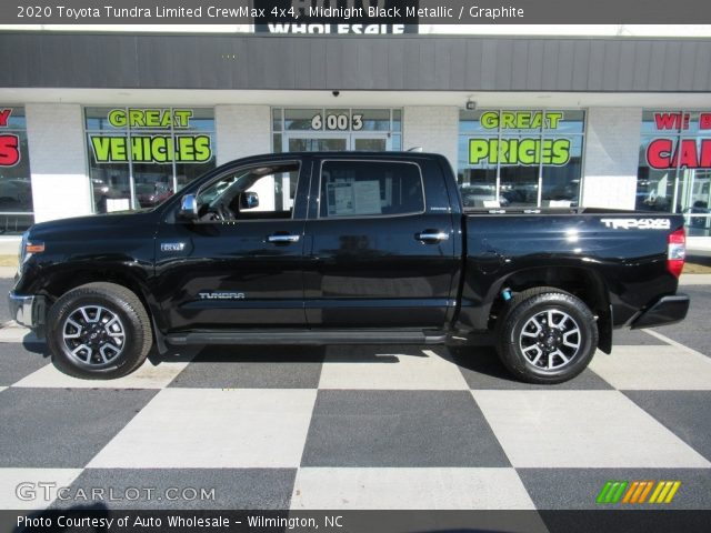 2020 Toyota Tundra Limited CrewMax 4x4 in Midnight Black Metallic