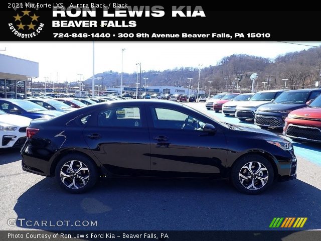 2021 Kia Forte LXS in Aurora Black