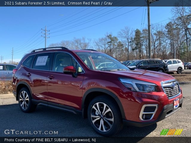 2021 Subaru Forester 2.5i Limited in Crimson Red Pearl