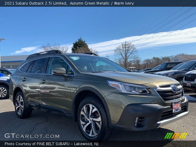 2021 Subaru Outback 2.5i Limited in Autumn Green Metallic