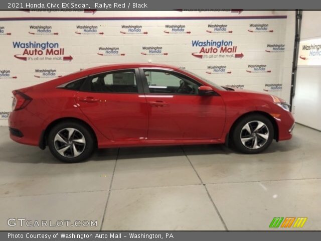 2021 Honda Civic EX Sedan in Rallye Red