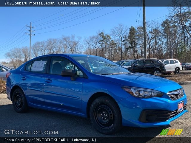 2021 Subaru Impreza Sedan in Ocean Blue Pearl