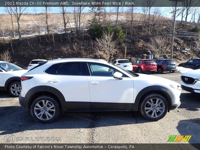 2021 Mazda CX-30 Premium AWD in Snowflake White Pearl Mica