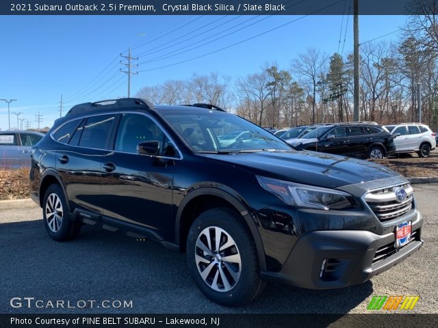2021 Subaru Outback 2.5i Premium in Crystal Black Silica