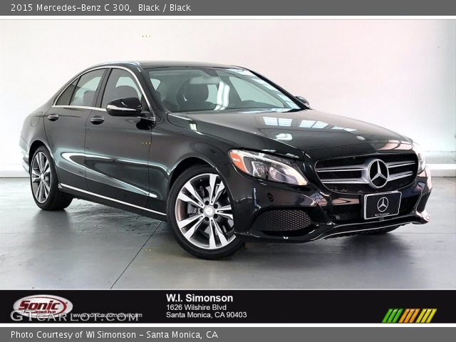 2015 Mercedes-Benz C 300 in Black