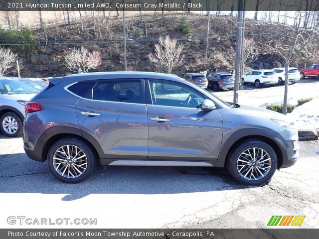 2021 Hyundai Tucson Limited AWD in Coliseum Gray Metallic