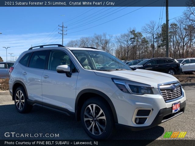 2021 Subaru Forester 2.5i Limited in Crystal White Pearl