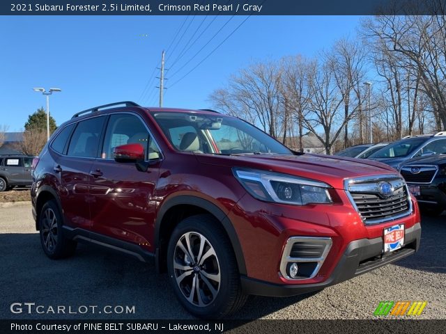 2021 Subaru Forester 2.5i Limited in Crimson Red Pearl