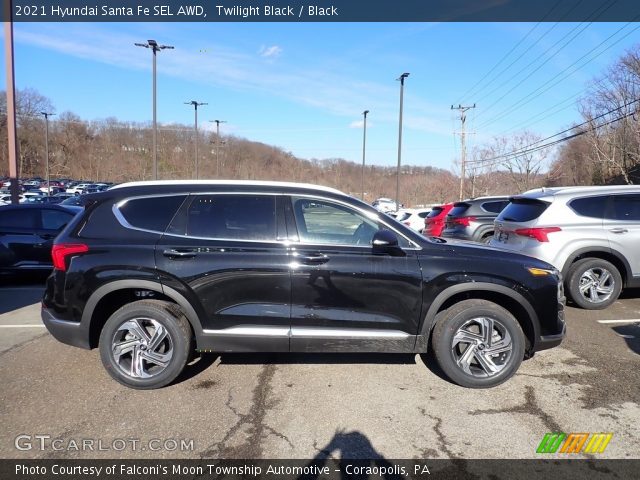 2021 Hyundai Santa Fe SEL AWD in Twilight Black