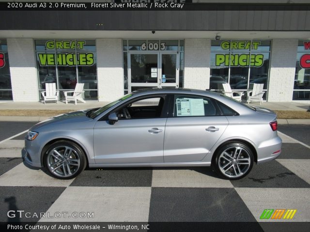 2020 Audi A3 2.0 Premium in Florett Silver Metallic