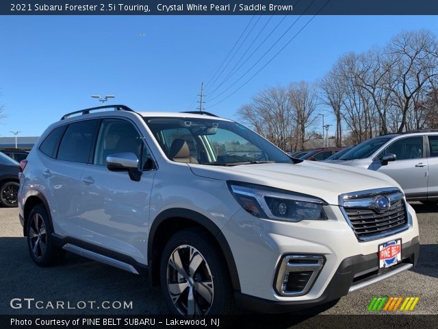 2021 Subaru Forester 2.5i Touring in Crystal White Pearl