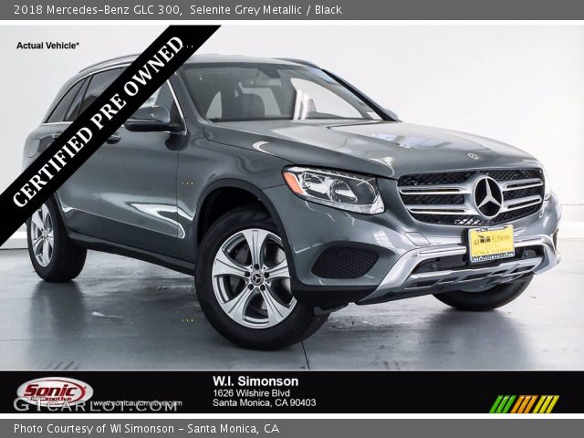 2018 Mercedes-Benz GLC 300 in Selenite Grey Metallic