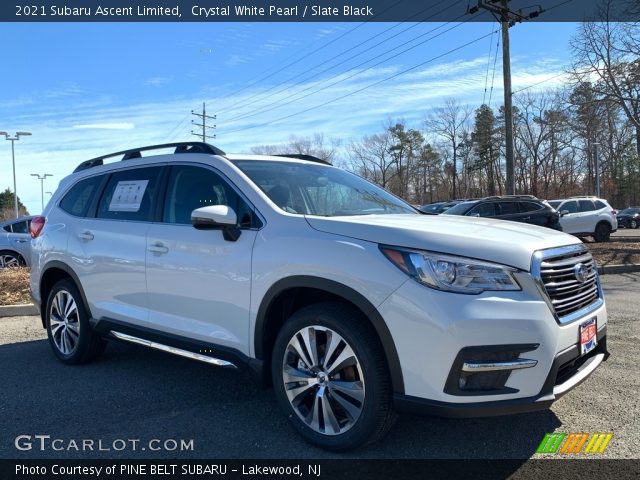2021 Subaru Ascent Limited in Crystal White Pearl