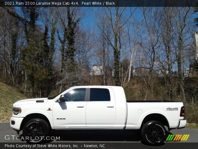 2021 Ram 2500 Laramie Mega Cab 4x4 in Pearl White