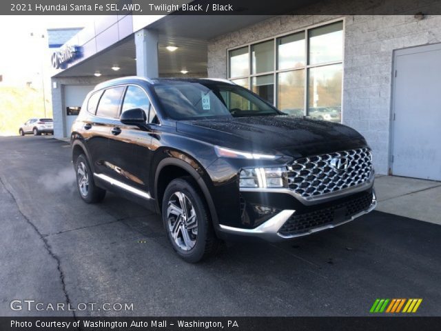 2021 Hyundai Santa Fe SEL AWD in Twilight Black