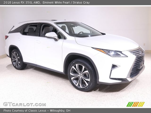 2018 Lexus RX 350L AWD in Eminent White Pearl