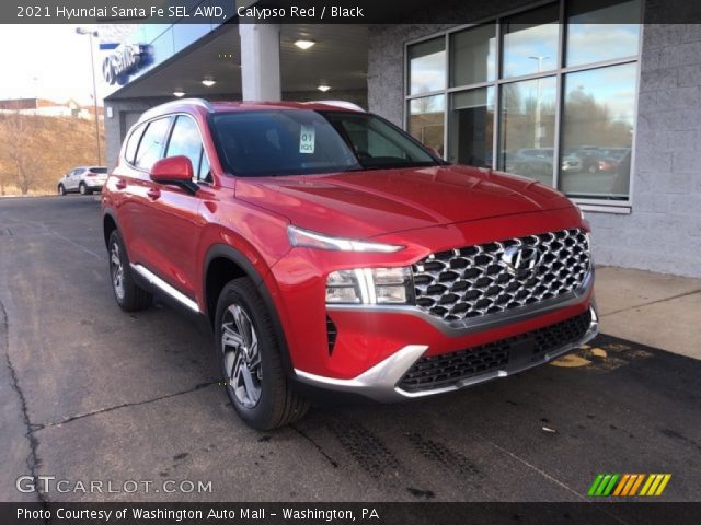 2021 Hyundai Santa Fe SEL AWD in Calypso Red