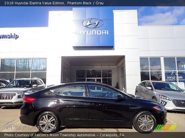 2018 Hyundai Elantra Value Edition in Phantom Black